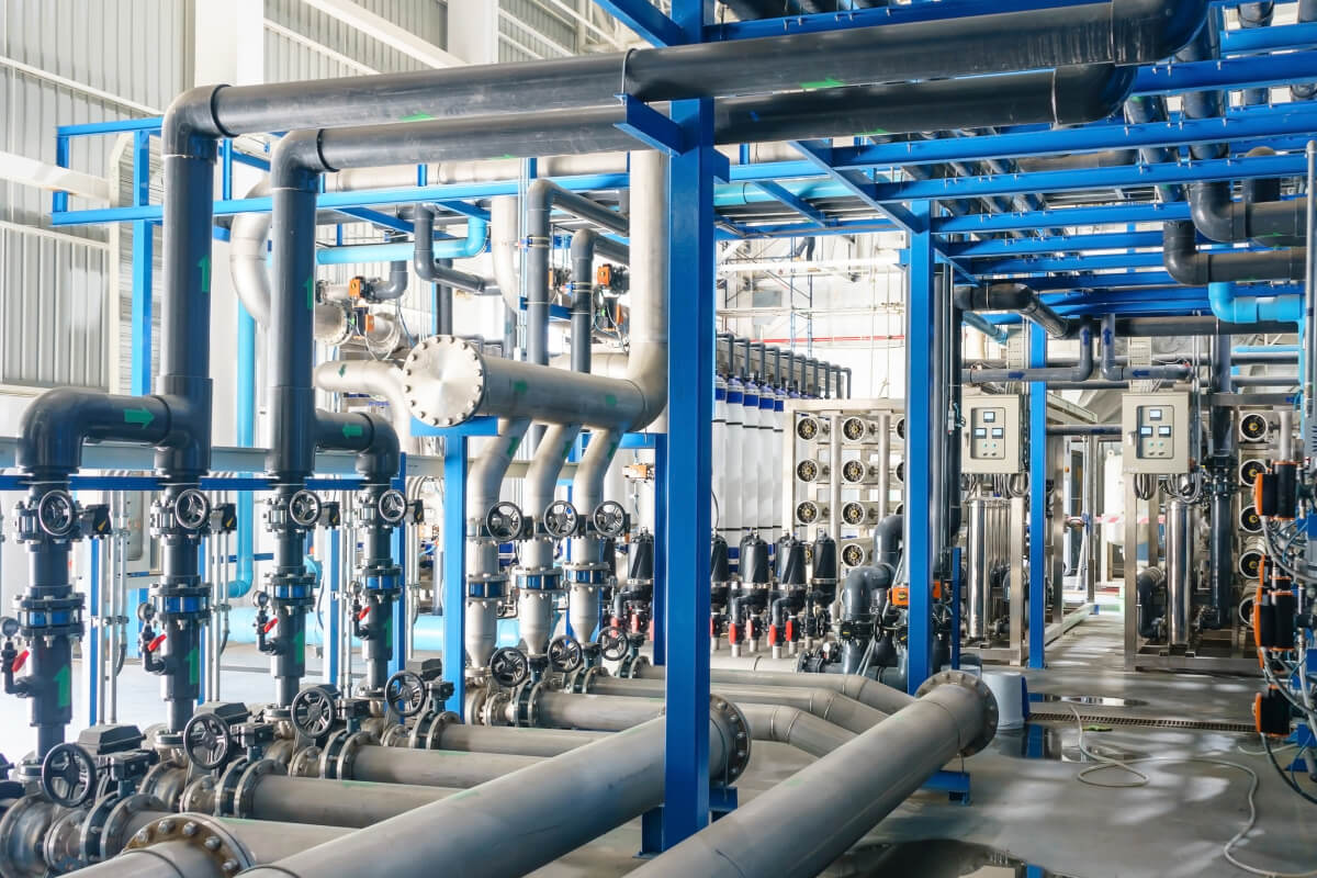 Water treatment fluid system